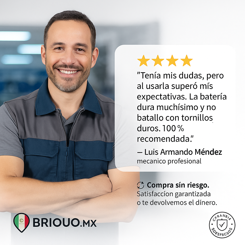 TorqueMaster™ Pro 21V - Llave de Impacto Profesional con Kit Completo - Image 5